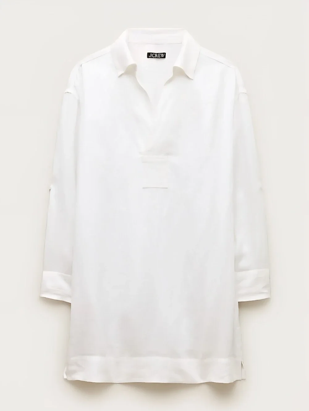 *NWT* J.Crew V Neck Popover Dress In Linen (Size M)